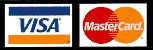 Visa & Mastercard welcome.